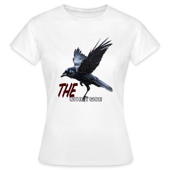 die andere Seite - Frauen T-Shirt - Weiß - Vorne - AI Model Female 172 dark (172cm)
