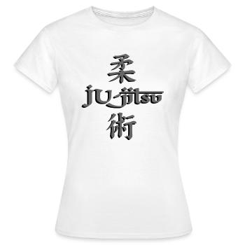 Ju Jitsu France Japon - T-shirt Femme - blanc - Devant - AI Model Female 172 dark (172cm)