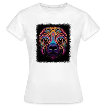 swim digital art animal rights activists - Frauen T-Shirt - Weiß - Vorne - AI Model Female 172 dark (172cm)