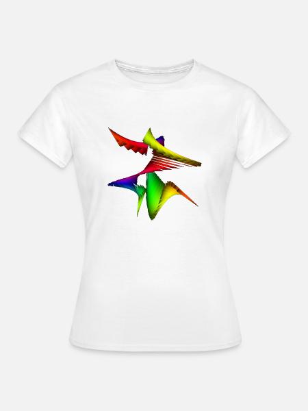 Abstrakte Kunst - Frauen T-Shirt - Weiß