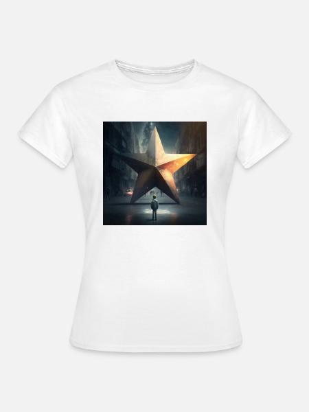 Big Star - Frauen T-Shirt - Weiß