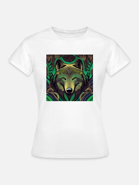 Majestätischer Bär - Frauen T-Shirt - Weiß