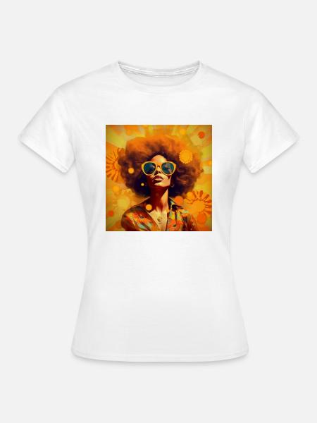 Donna 4 - Frauen T-Shirt - Weiß