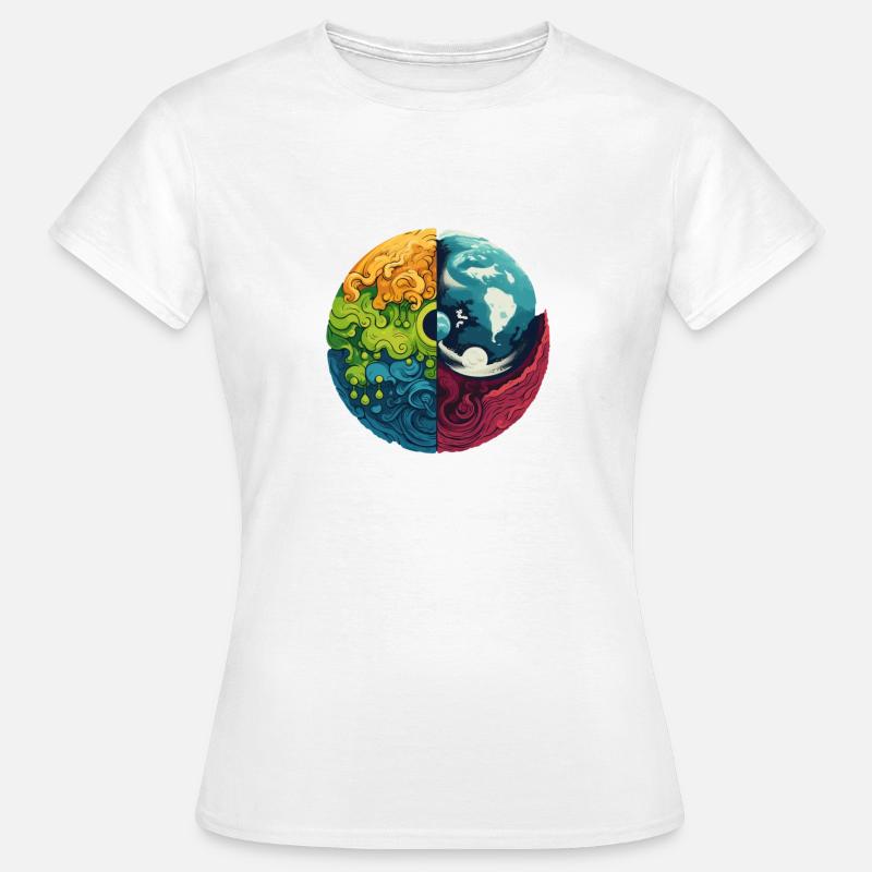 Earth Elements - Women's T-Shirt - white
