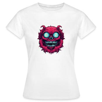 Evil Creature - Women's T-Shirt - white - Front - AI Model Female 172 dark (172cm)