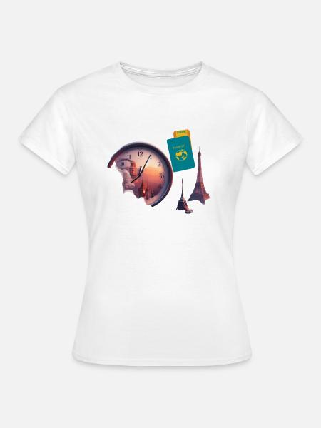 Zeit für Veränderung - Frauen T-Shirt - Weiß