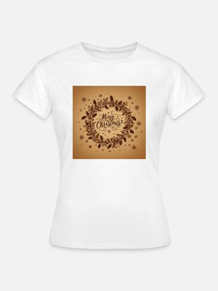 Marry Christmas - Frauen T-Shirt - Weiß