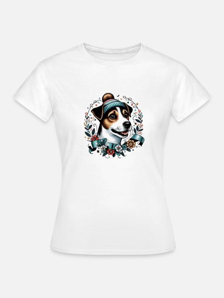 Jack Russel - Frauen T-Shirt - Weiß