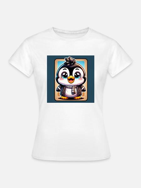 Pinguine - Frauen T-Shirt - Weiß