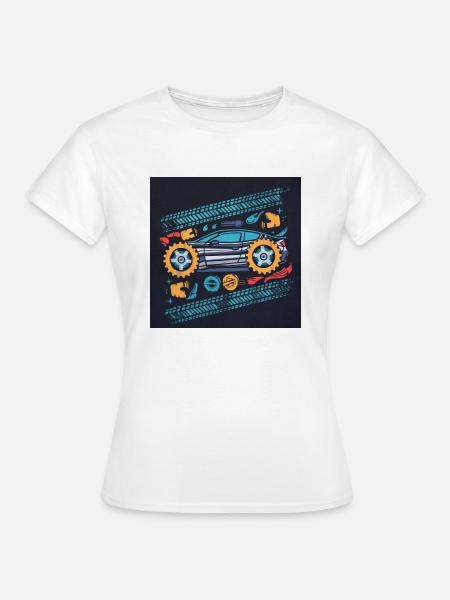 Car Signals - Frauen T-Shirt - Weiß