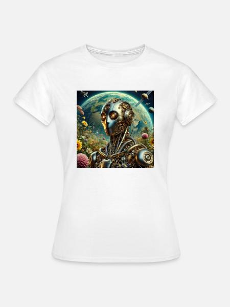 Roboter - Frauen T-Shirt - Weiß