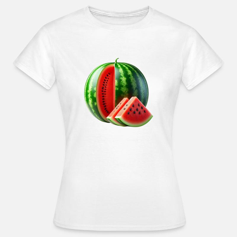 Pastèque - T-shirt Femme - blanc