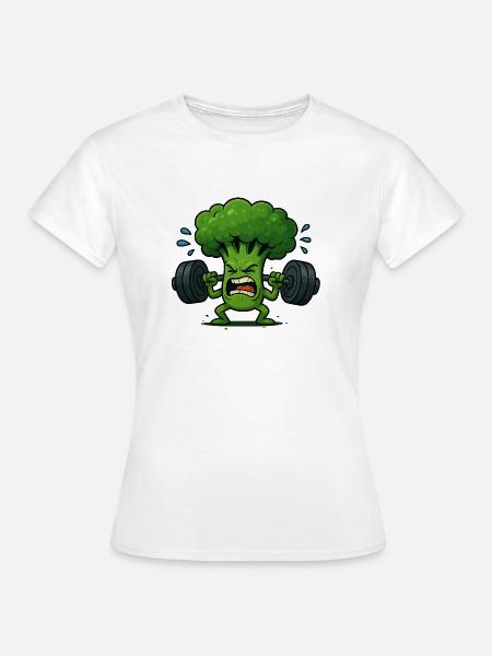 Brokkoli - Frauen T-Shirt - Weiß