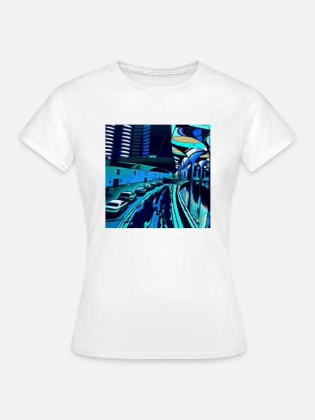 Design “Munich-3” - Frauen T-Shirt - Weiß