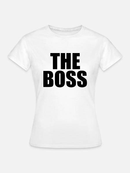 The boss - Frauen T-Shirt - Weiß