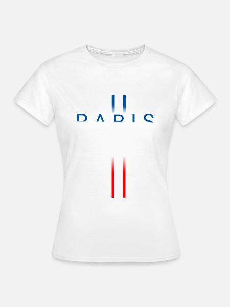 Paris - Frauen T-Shirt - Weiß
