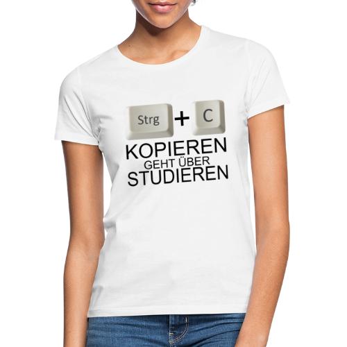 Kopiert - Schwarz - Frauen T-Shirt