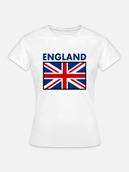 England - Frauen T-Shirt - Weiß