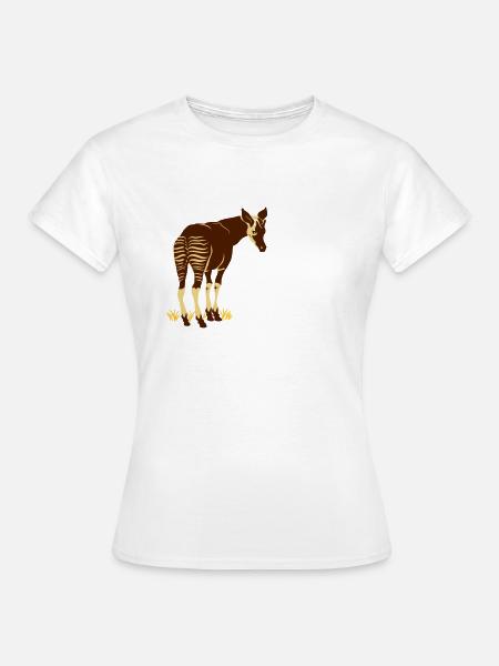 okapi - Frauen T-Shirt - Weiß