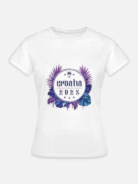 Croatia 2025 - Frauen T-Shirt - Weiß