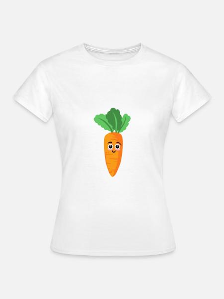 Karotte - Frauen T-Shirt - Weiß