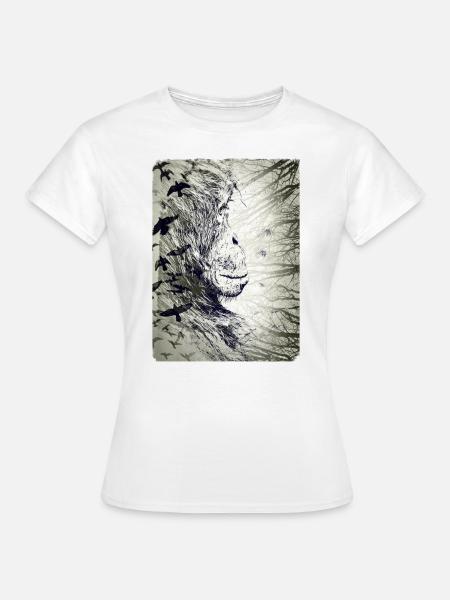 Orang-Utan - Frauen T-Shirt - Weiß