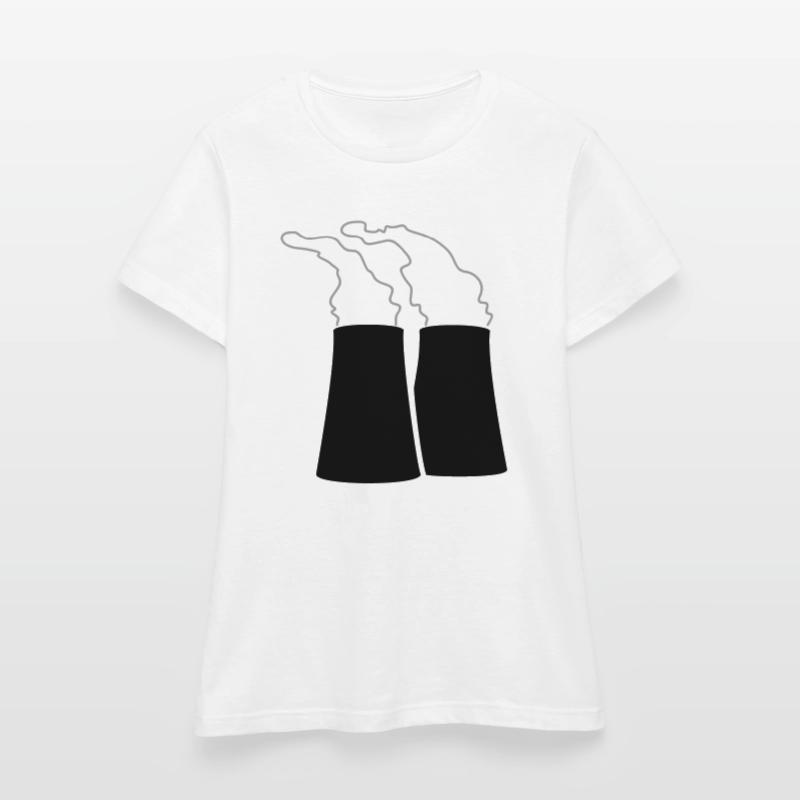 Réacteurs atomiques à vapeur (2c) T-shirt Femme