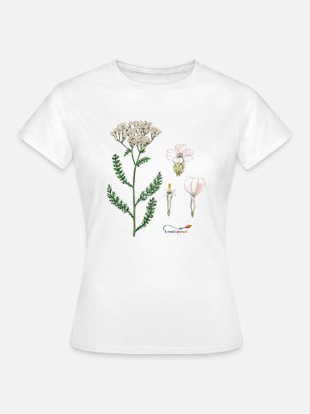 Schafgarbe - Frauen T-Shirt - Weiß