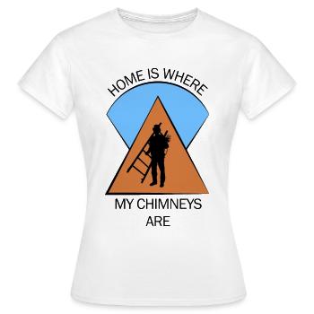 Chimney Sweep Chimney Sweep - Women's T-Shirt - white - Front - AI Model Female 172 dark (172cm)
