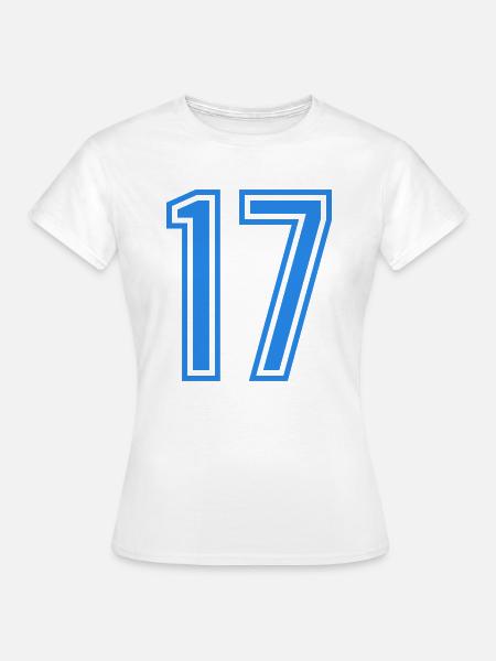 17 - Frauen T-Shirt - Weiß
