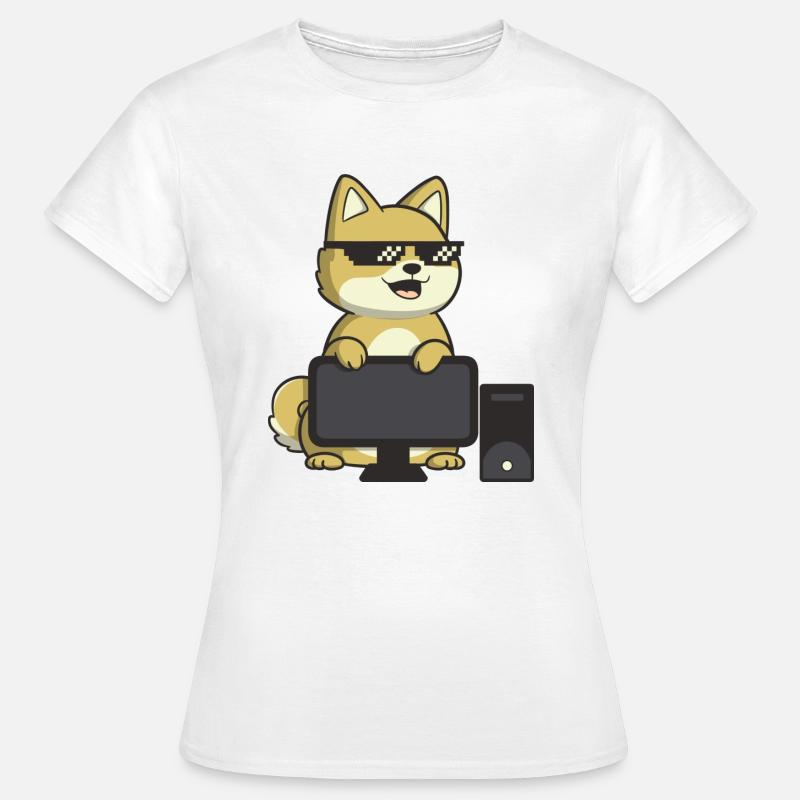 Magic Degen - Computer - Women's T-Shirt - white