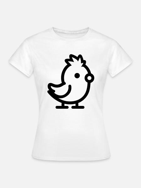 Küken - Frauen T-Shirt - Weiß
