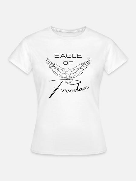 Eagle transformed - Frauen T-Shirt - Weiß