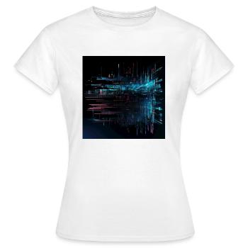 Aventure numérique : réalité virtuelle - T-shirt Femme - blanc - Devant - AI Model Female 172 dark (172cm)
