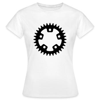 Bike - Bike - Women's T-Shirt - white - Front - AI Model Female 172 dark (172cm)