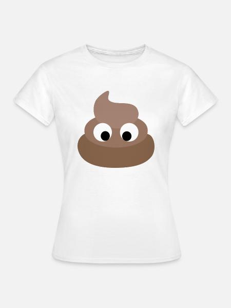 Little drol met de ogen grappige zoete - Vrouwen T-shirt - wit