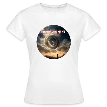 Blood storm - T-shirt Femme - blanc - Devant - AI Model Female 172 dark (172cm)