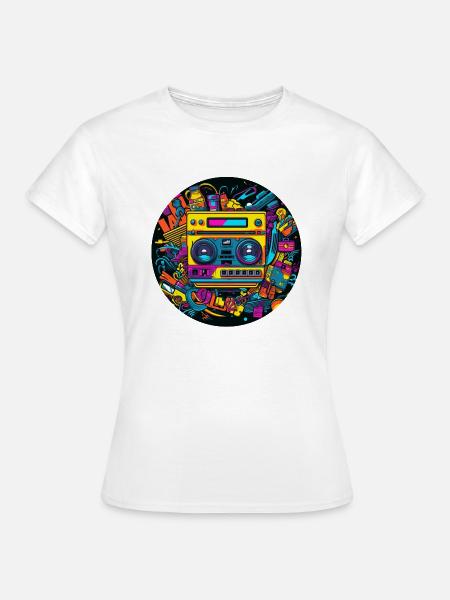 Das Beste der 90er - Frauen T-Shirt - Weiß