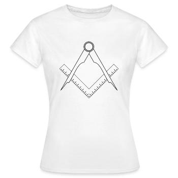 bauen handwerker mechaniker baustelle maurer69 - Frauen T-Shirt - Weiß - Vorne - AI Model Female 172 dark (172cm)