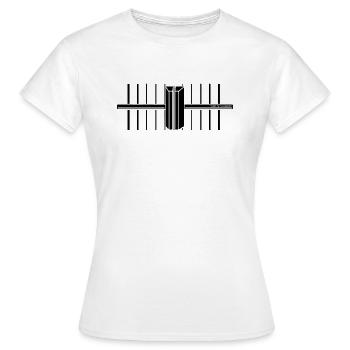 Fader Love - Frauen T-Shirt - Weiß - Vorne - AI Model Female 172 dark (172cm)