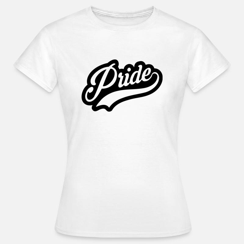 Pride Script out B - Women's T-Shirt - white