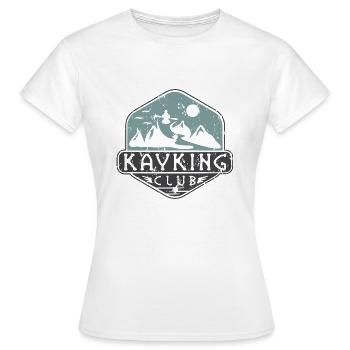 Wassersport - Frauen T-Shirt - Weiß - Vorne - AI Model Female 172 dark (172cm)