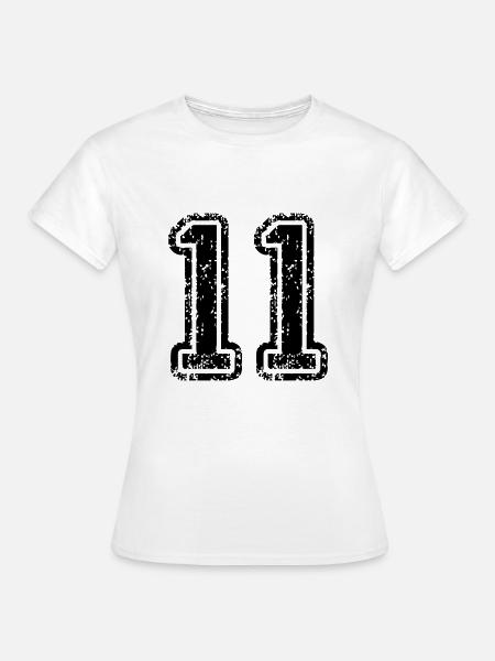 11 - Frauen T-Shirt - Weiß
