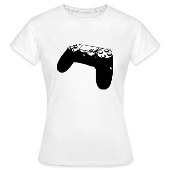 controller - Women's T-Shirt - white - Front - AI Model Female 172 dark (172cm)
