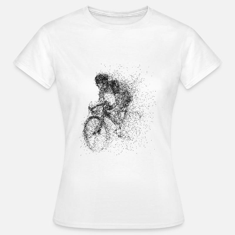 Bicicletta Bicicletta Bicicletta Bicicletta Bicicletta - Maglietta da donna - bianco