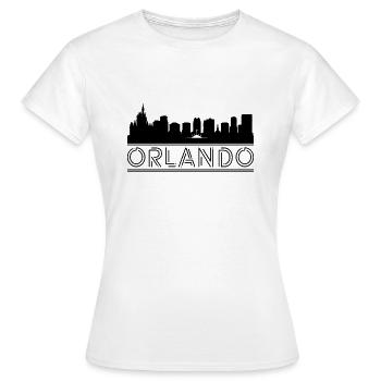 Orlando City Tours - Women's T-Shirt - white - Front - AI Model Female 172 dark (172cm)