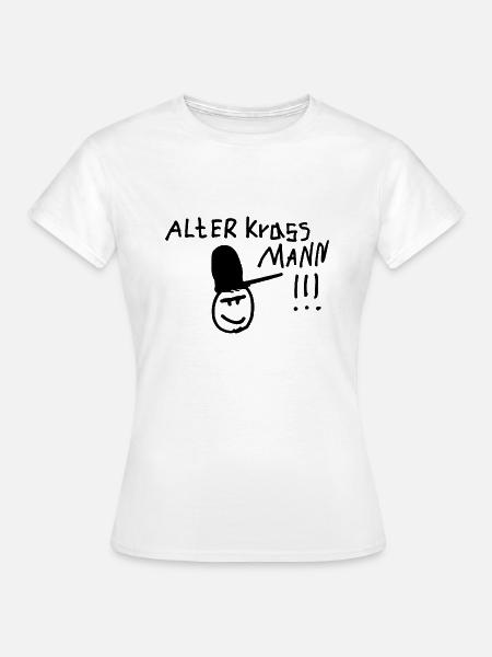 Krassmann - Frauen T-Shirt - Weiß