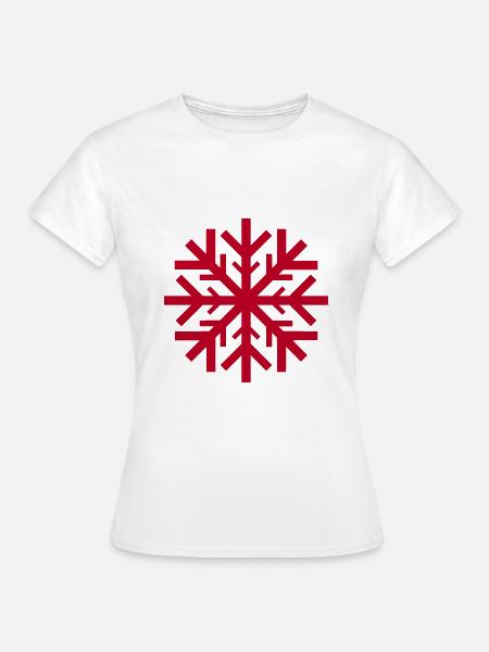 Schneeflocke - Frauen T-Shirt -