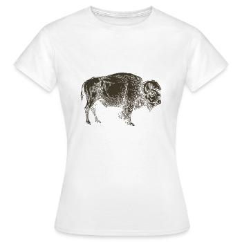 Wildtiere - Frauen T-Shirt - Weiß - Vorne - AI Model Female 172 dark (172cm)
