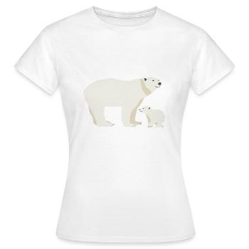 Wildtiere - Frauen T-Shirt - Weiß - Vorne - AI Model Female 172 dark (172cm)